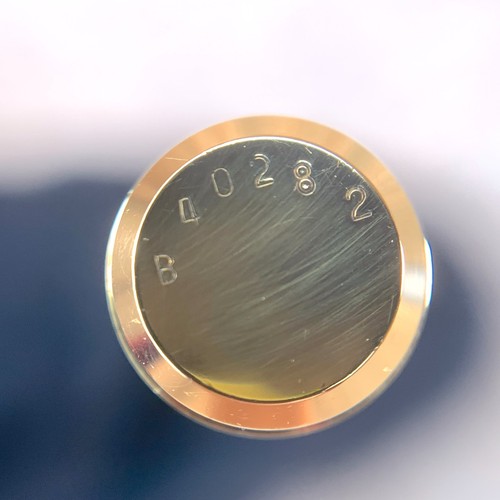 Vintage Cartier Fountain Pen Trinity Blue Marble Lacquer Finish with Case - Picture 9 of 13
