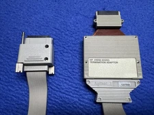 HP Agilent 01650-63203 Termination Adaptor Vintage Computer w/ cable