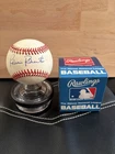 HOF Robin Roberts Autographed Rawlings National League Baseball