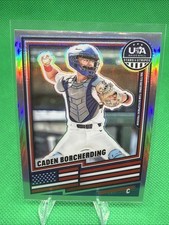 2026 Panini Prizm USA Stars & Stripes -Silver Prizm- #64 Caden Borcherding