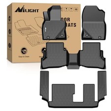 Nilight Floor Mats for Mazda CX-9 CX9 7 Seat Only 2016 2017 2018 2019 2020