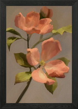 quadro floreale incorniciato wall art poster stampa su tela quadro