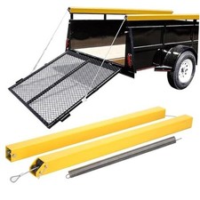 2-Sided Tailgate Assist Lift Kit,Trailer Gate Lift Assist System 1 pack yellow