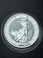 2023 1oz Silver Britannia Coin Kings Head UK Royal Mint one ounce 999 bullion