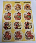 Vintage TREND Morgan Scratch N Sniff Stickers CRITTER SITTERS - BANNANA T-571