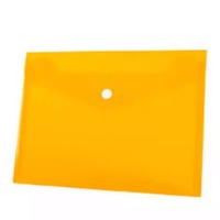 5903242100222 Koperta PP Na Zatrzask A5 PomarańCzowa P12 Tetis