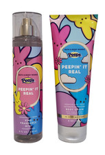 NEW Bath Body Works Peepin' It Real PEEPS Body Cream 8 OZ Mist