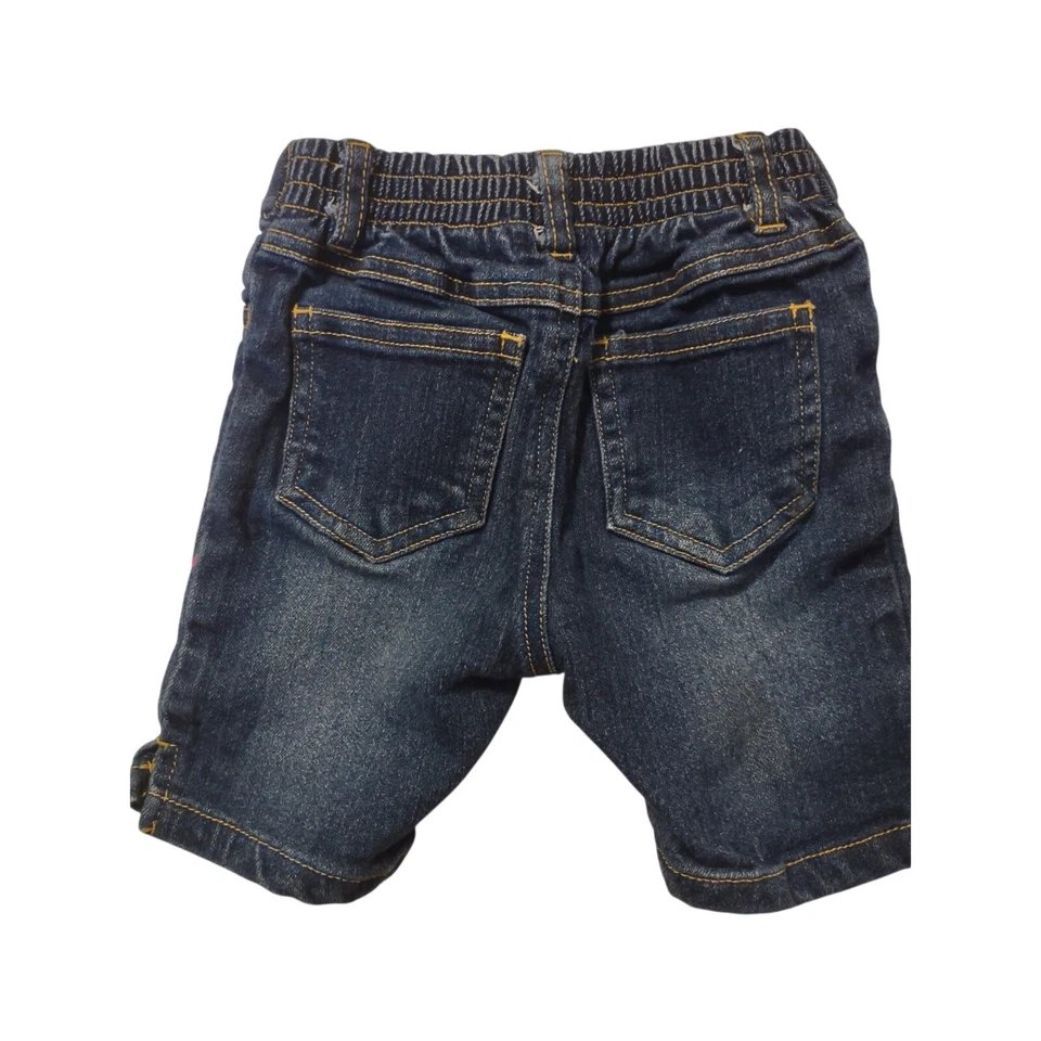 Pantalones de mezclilla bordados informales ligeros Xoxo para niñas 2T  Foto 4 de 4