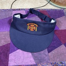 City of Reno Fire Dept Imperial Visor Made in USA Golf Navy Wide Brim