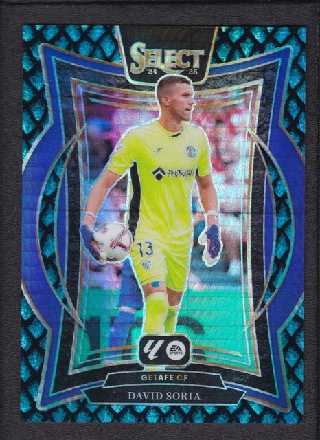 2024-25 DAVID SORIA 04/28 PANINI SELECT LA LIGA TERRACE JADE DRAGON SCALE