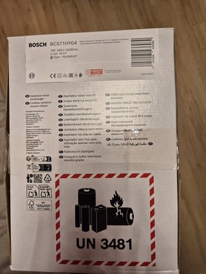 Bosch Akku-Staubsauger 2in1  Unlimited 7HyG 4 ProHygienic BCS71HYG1