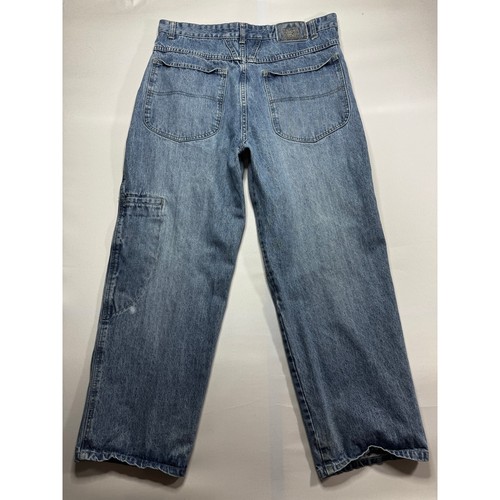 Le Jean De Marithe Francois Girbaud Men's 90s Baggy Jeans - Size 36S (37x29) - Picture 3 of 7