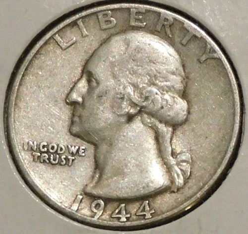 Silver Quarter - Washington - 1944