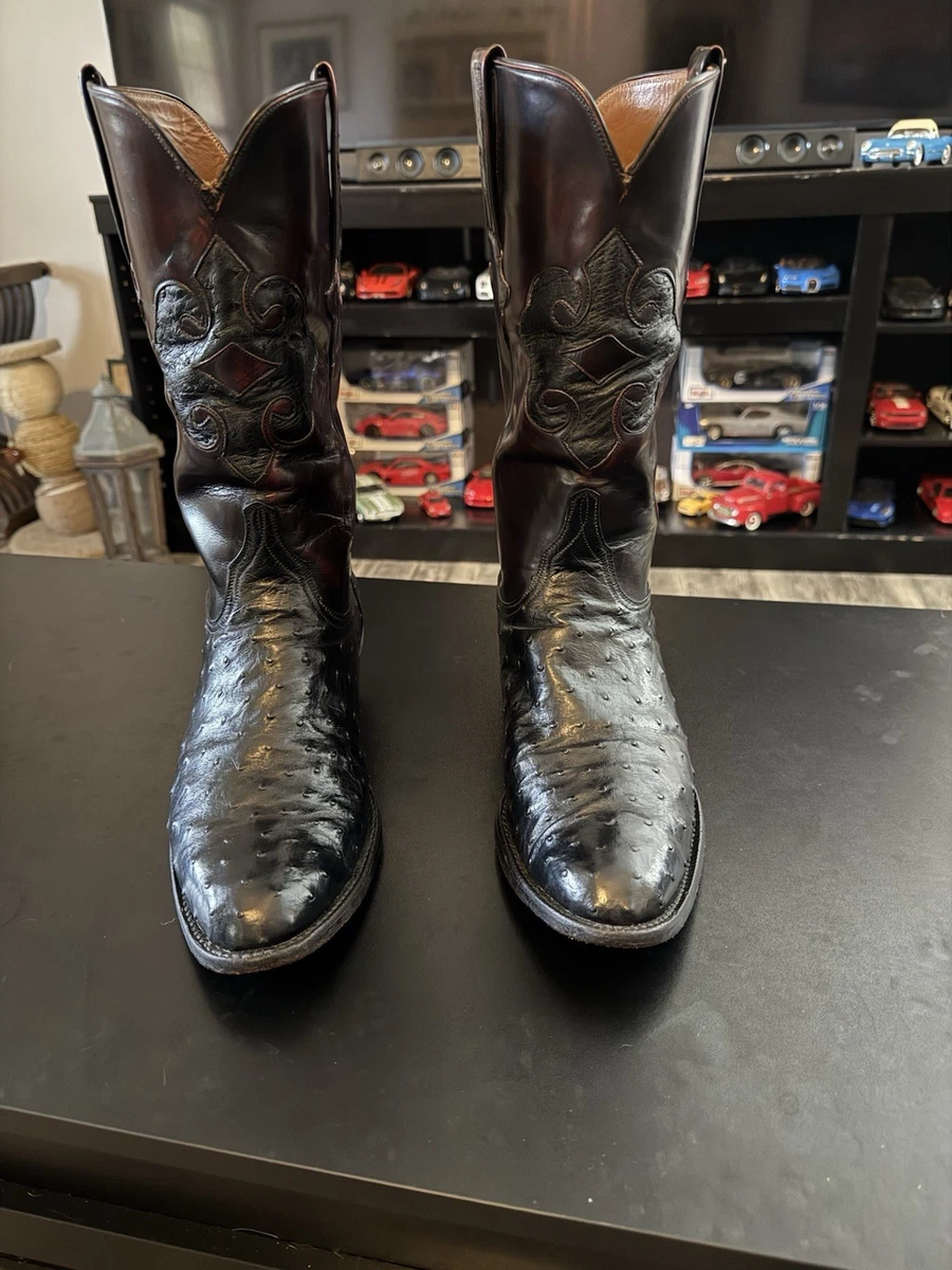 Black Solid Lucchese for Men for Sale | Shop New & Used  display picture 3