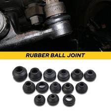 Universal Rubber Ball Joint Rubber Dust Boot Cover Track Rod End Set Kit 14pcs V