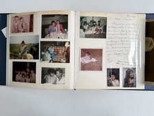 Vintage 1990s  Older Photo Album Scrapbook, Travel, Family, Memories, Letters
