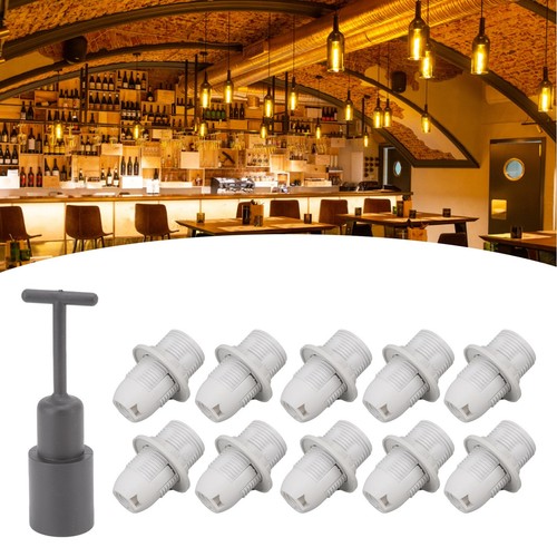 E14 Lampholder Lamp Head Ring Tool Kit (sales Method: 10 Lamp Heads With 1 Sleev - Picture 4 of 24