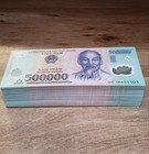 17 Million Vietnamese Dong 34 X 500,000 UNCIRCULATED SEQUENTIAL SERIAL # 500000