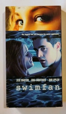 Swimfan VHS 2002 Jesse Bradford Erika Christensen Shiri Appleby Thriller Movie 