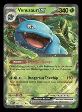 Pokemon TCG 2023 SV: Scarlet & Violet 151 Venusaur ex 003/165 Holo Double Rare