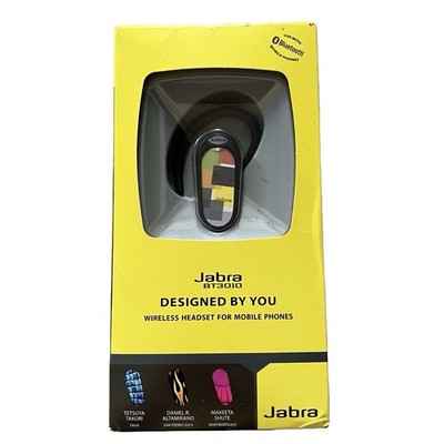 Jabra BT3010 Wireless Bluetooth Headset Creative Design Ear Hook Retro NEW NOS