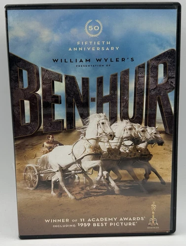 Ben-Hur DVD Widescreen Charlton Heston Jack Hawkins Haya Harareet Sam Jaffe 2011