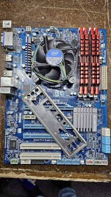 Gigabyte GA-Z68A-D3H-B3 with i7-2600k and 16GB DDR3 Intel Motherboard I/O Shield