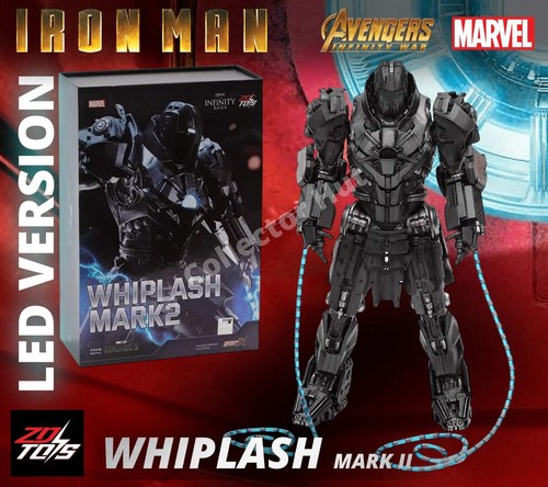 Iron Man Marvel Action Figuren Maßstab 1:10 Avengers Infinity Saga LED VERSION - Bild 11 von 31