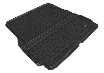 3D MAXpider Kagu Cargo Liner for Tesla Model X 2016-2019 * Black, Behind 2nd Row