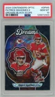 Patrick Mahomes II 2024 Contenders Optic Dreams Black Scope Prizm #/25 PSA 10