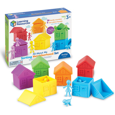Learning Resources All About Me Sorting Neighborhood - Montessori Preschool