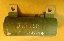 25 Ohm Resistor for Slot Car Controller by Classic 1 Vintage 1960s NOS