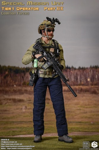 1:6 scale Easy & Simple Coalition Forces SAS Special Baseball Hat for 12" Figure - Picture 6 of 12
