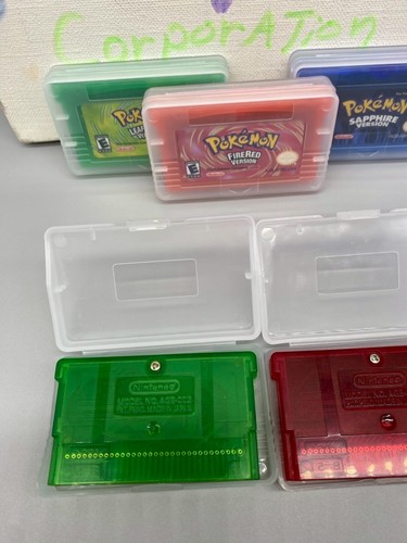 Nintendo GAME BOY ADVANCE GBA Pokémon Set of 5 English Ver. MINT+++ From Japan - Picture 12 of 24