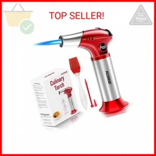 Kollea Creme Brulee Torch, Refillable Butane Torch Lighter, Kitchen Torch Food T