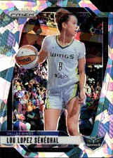2024 Panini Prizm WNBA Ice Prizms Lou Lopez Senechal Card #121