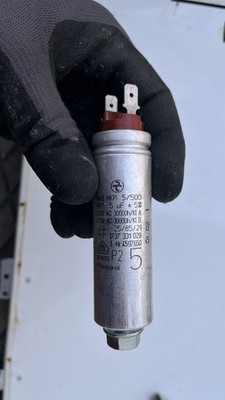 Miele Betriebskondensator Kondensator 5uf MAB MKP 5/500 TNR 4597650