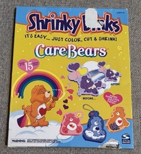 Vintage Shrinky Dinks Care Bears Spin Master 2003 NEW OPEN BOX