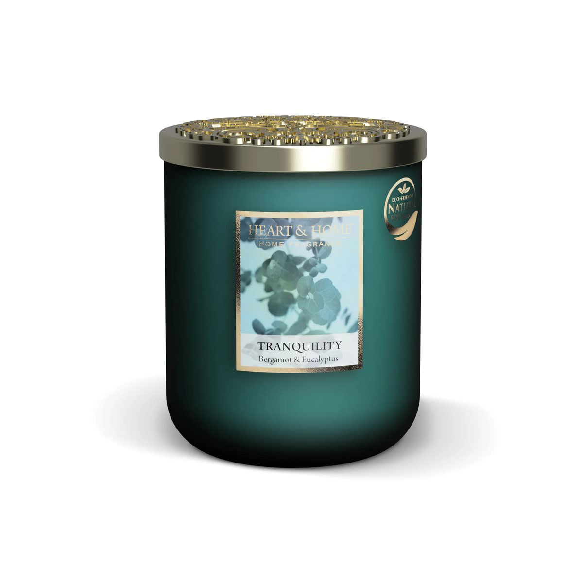 Grande bougie Apaisement en pot de verre élégant combustion 75 heures