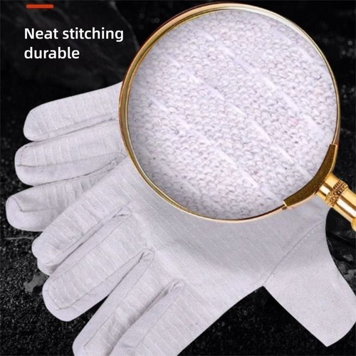 Thick Welding Gloves Canvas Safety Gloves New Security Protection - Picture 3 of 9