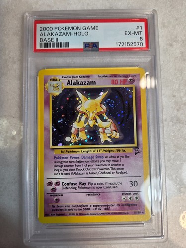 Alakazam graded PSA 6 for sale on eBay