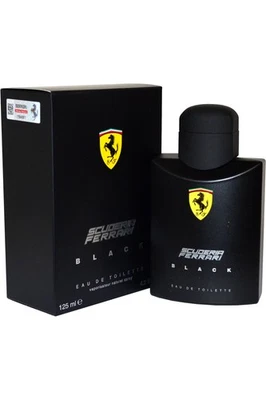 Ferrari Black Scuderia Eau De Toilette Spray 125ml Homme Parfum Fruité - Photo 1/4