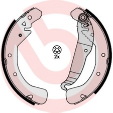 Bremsbackensatz BREMBO S 59 517 für OPEL CHEVROLET T98 GTC CORSA A05 ASTRA A04