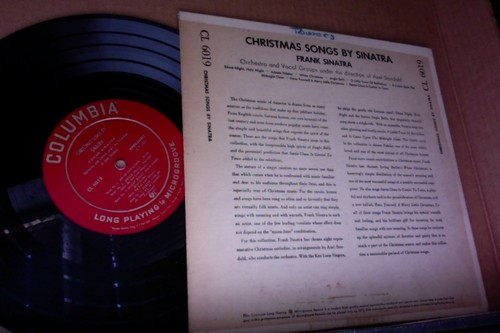 RARE original 1949 FRANK SINATRA Columbia 10" Lp Christmas Songs by Sinatra VG+ - Picture 9 of 17