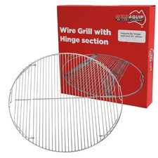 7436  Hinged Cooking Grate | Stainless Steel | for 22" / 57cm Weber Kettle
