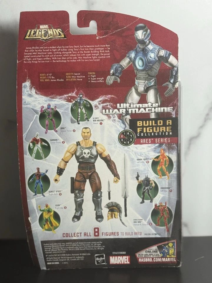 已打开!! 漫威传奇终极战争机器构建人偶沃尔玛独家 — 第 4/4 张图片