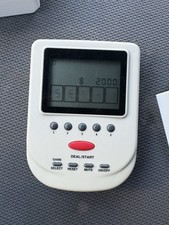 FIVE CARD POKER ELECTRONIC HANDHELD GAME PRO TECH tested working