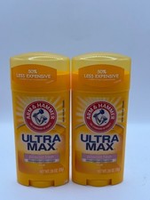 Arm  Hammer Ultramax Anti Perspirant Deodorant Powder Fresh 2.6Oz Each