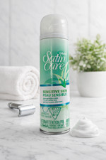 Gillette Women Satin Care for Sensitive Skin with Aloe Vera Shave Gel 7oz