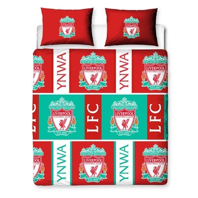Liverpool FC Doppel Bettwäscheset Offiziell Lizenzierte Wendebettwäsche